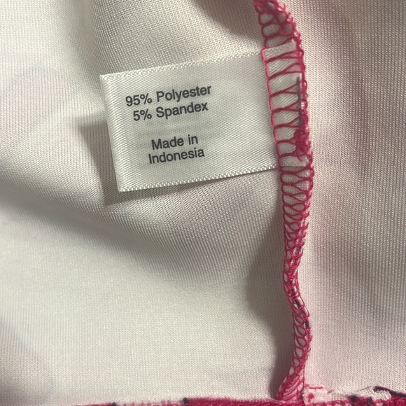 Lane Bryant Dress Sz 26 Sheath Pink Floral Print Off-Shoulder Feminine Fairy - Picture 6 of 8